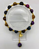 8mm $9.99 Unique Design Tiger's Eye Bracelet Adjustable Collection Wealthy Stone Protection Bracelet for Men Women