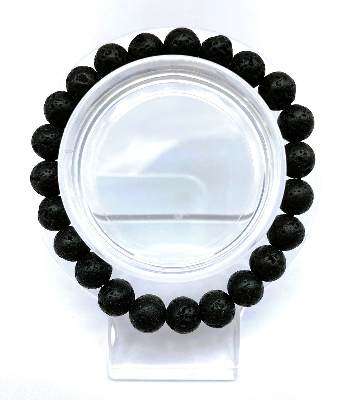 $1.99 Plain Design Bracelet Collection 10mm 8mm 6mm Crystal Energy Chakras Jewelry Women Men Girl