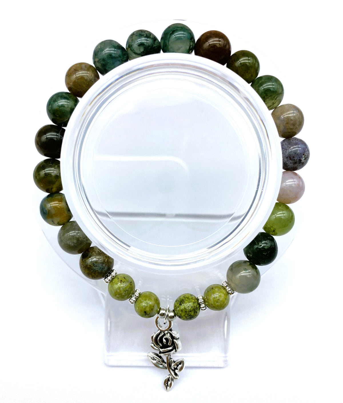 $3.99 VIP COLLECTION Gorgeous Gemstone Beaded Bracelet for Men Women