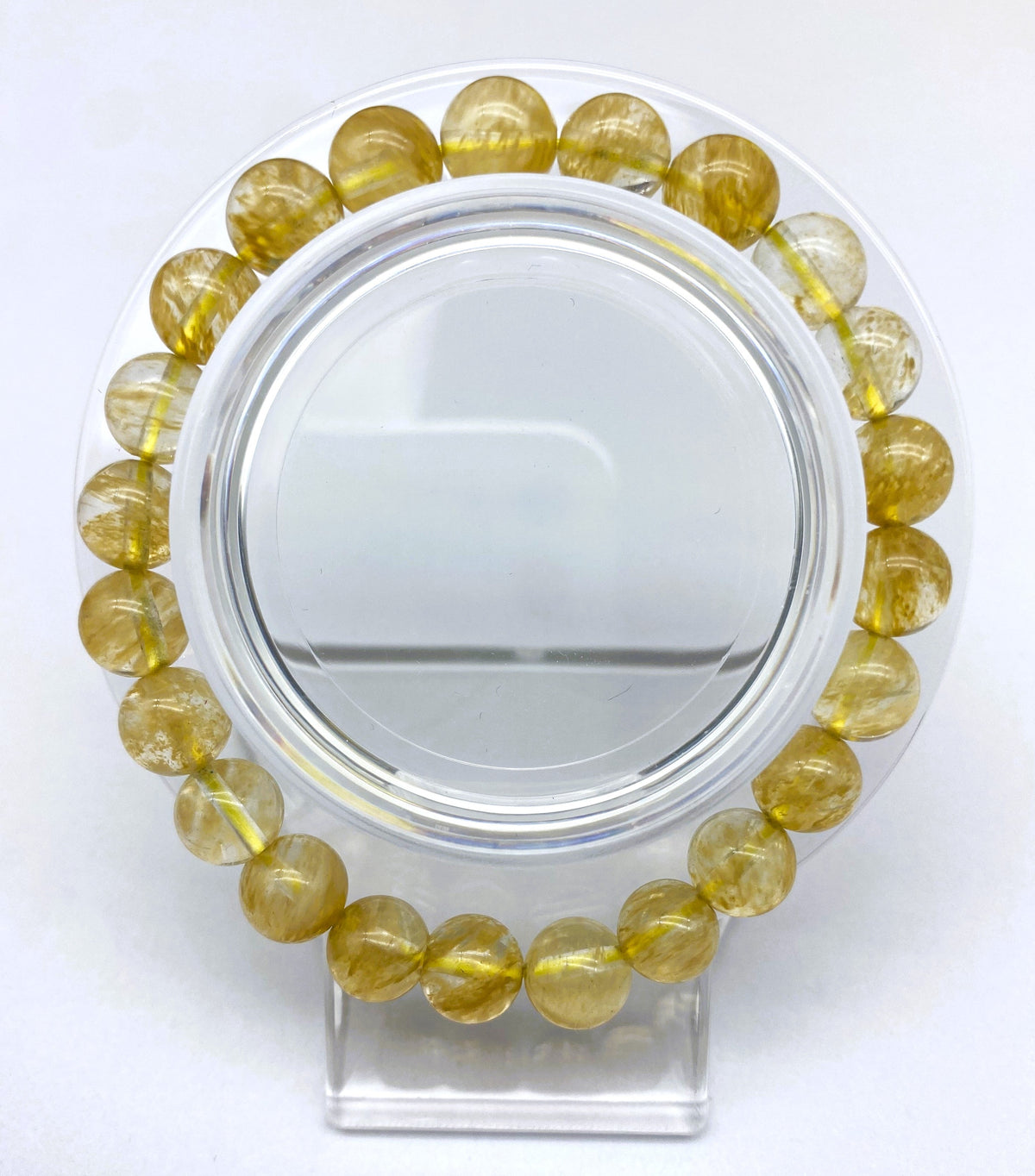 Quartz $1.99 Plain Design Bracelet Collection1 0mm 8mm 6mm Crystal Quartz Energy Chakras Jewelry Women Men Girl